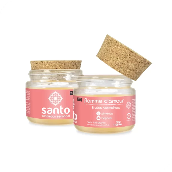 Vela Corporal Beijável Flamme D'amour Santo Cosmético - Imagem 5