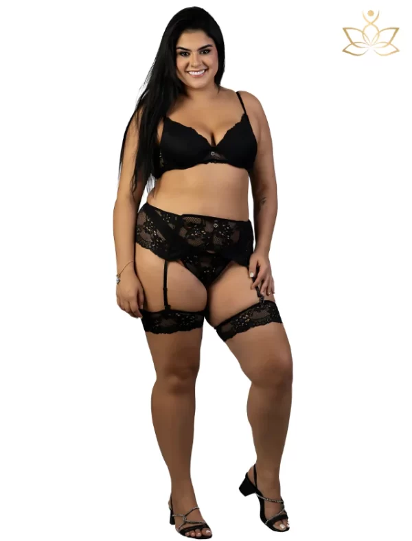 Conjunto Plus Size Agatha Curves Libido