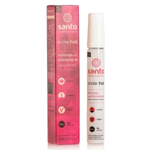 Calda Orale Morango com Champanhe Santo Cosmético