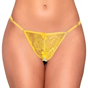 Calcinha Tailandesa com Perolas Yaffa