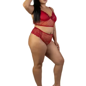 Conjunto Plus Cropped Doce Amor Curves Libido
