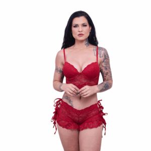 Conjunto Doce Encanto Renda Libido Lingerie