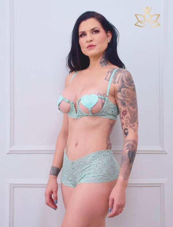 Conjunto Amor em Renda Libido - Imagem 5