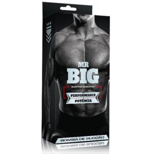 Bomba Peniano  Manual Pêra Mr Big Fumê