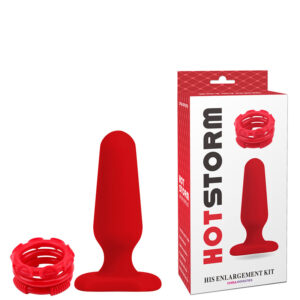 Kit Plug Anal e Anéis Penianos Chisa Hot Torm