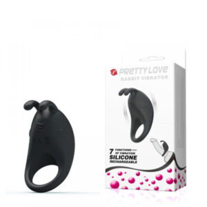 Anel Peniano com Orelhas de Coelho Pretty Love Rabbit Vibrator