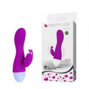Vibrador Ponto G  e Estimulador Kyle Pretty Love