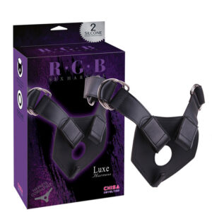 Cinta Peniana Reforçada Ajustável RGB Sex Harness Chisa