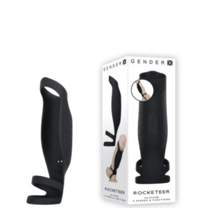 Anel Peniano Duplo e Penetrador Gender x Rocketeer