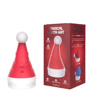Vibrador Estimulador Gorro Papai Noel Magical Santa Hat