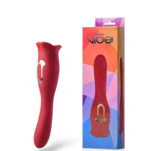 Vibrador Duplo Formato Boca com Língua Good Vibe