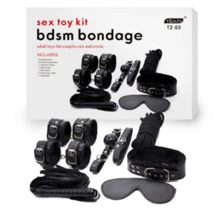 Kit Bondage em Pelúcia Yeain BDSM Bondage