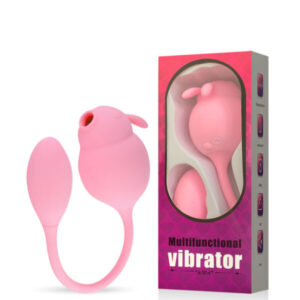 Vibrador Duplo Formato Coelho e Penetrador Vibrator Bunny