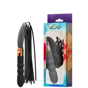 Vibrador com Chicote em Camurça Good Vibe