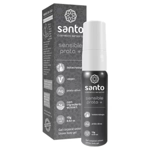 Gel Anal Sensible Prata Santo Cosmético