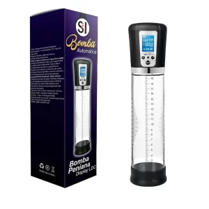 Bomba Peniana Automática Diplay LCD Sexy Import
