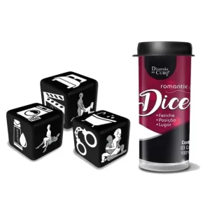 Dado Romantic Dice Diversão ao Cubo