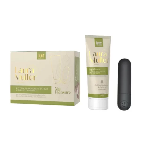 Kit My Pleasure By Laura Muller Bullet e Lubrificante Intt - Imagem 2