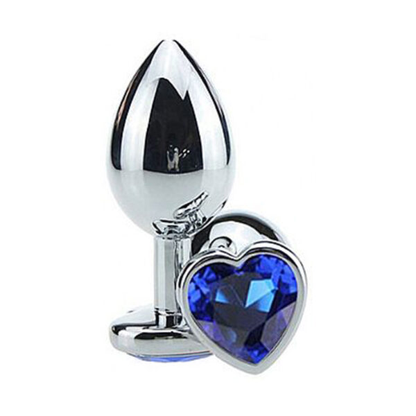 Plug Anal Aço Inox Coração - Imagem 2