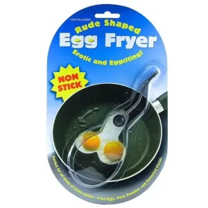Forma em formato de espermatozóide Egg Fryer Adão & Eva