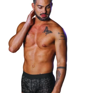 Cueca Boxer Deluxe Renda For Man Libido