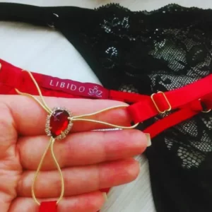 Calcinha Doce Sensação Strass Libido Lingerie