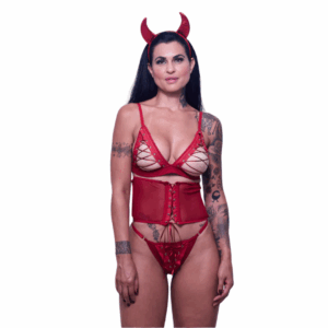 Fantasia Sensual Fallen Angel Libido Lingerie
