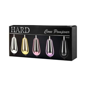 Kit Cone Peso para Pompoarismo Metal Hard