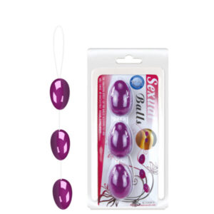 Cordão Tailândes com 3 Esferas e Puxador Sexual Balls