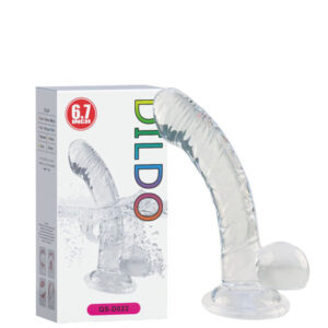 Pênis Realístico com Ventosa e Glande 6.7 Dildo
