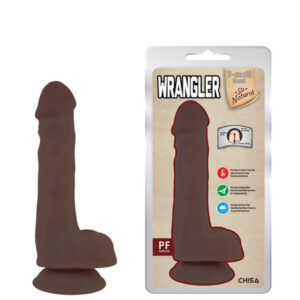 Prótese com Escroto e Ventosa Moreno Chisa Wrangler