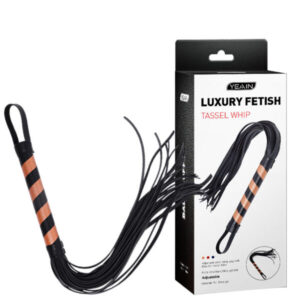 Chicote com Franja e Alça Luxury Fetish Tassel Whip
