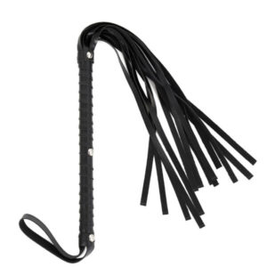 Chicote com Franjas e Alça para Punho Bdsm Sado