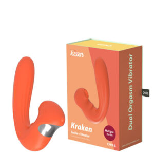 Vibrador Ponto G e Estimulador Clitoriano Chisa kissen Kraken