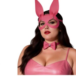 Mascara Rabbit com Gravata Libido Lingerie