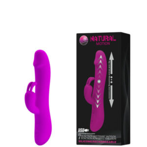 Vibrador Silicone com Movimento Natural Motion
