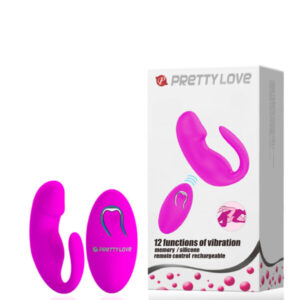 Vibrador para Casal com Controle Pretty Love