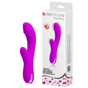 Vibrador Ponto G com Função de Aquecimento Cornelius Pretty Love