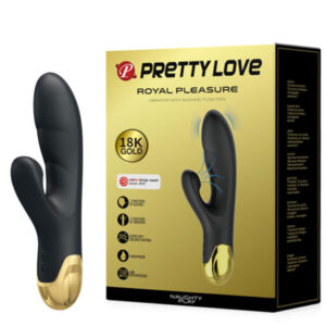 Vibrador em Ouro 18k Pretty Love Naughty Play