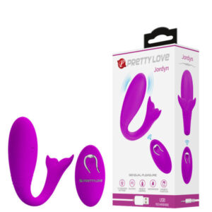 Vibrador para Casais com Controle Jordyn Pretty Love