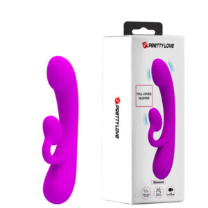 Vibrador com Estimulador Flexível Sincere Pretty Love