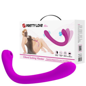 Vibrador Flexível com Língua Estimuladora Alex Pretty Love