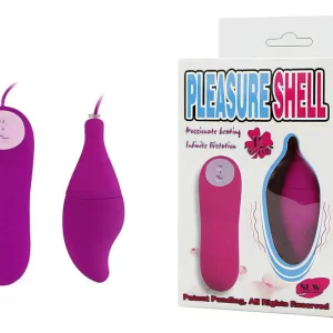 Bullet Cápsula com Controle Fio Pleasure Shell