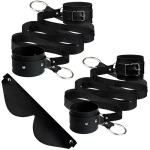 Kit Bondage com Tiras e Venda La pimenta