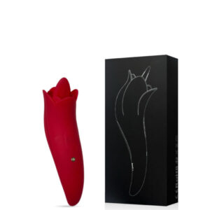 Estimulador Formato de Flor com Língua Tongue Flower