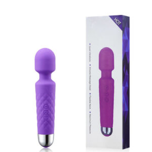 Varinha Massageadora Corporal de Silicone Cirúrgico