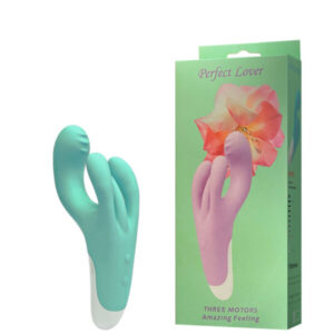 Vibrador com Estimulador Triplo Whisper Perfect Lover