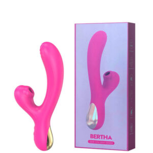 Vibrador Ponto G com Estimulo de Clitóris Bertha