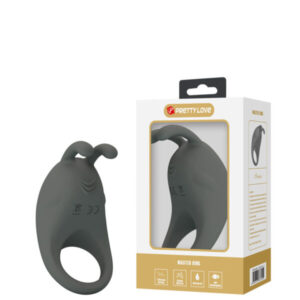 Anel Peniano com Estimulador Clitoriano Pretty Love Master Ring