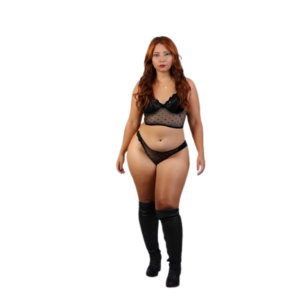 Conjunto Cropped Doce Amor Libido Lingerie